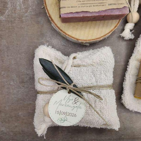 bomboniera sapone ecofattoart
